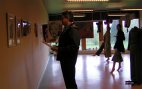 Ing�ng utst�llningen Akvareller, Akryler och Oljem�lningar av bl a. Ingrid, Malin, Gunnel...