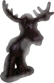 Elk made of ceramics marima Älg gjord i keramik